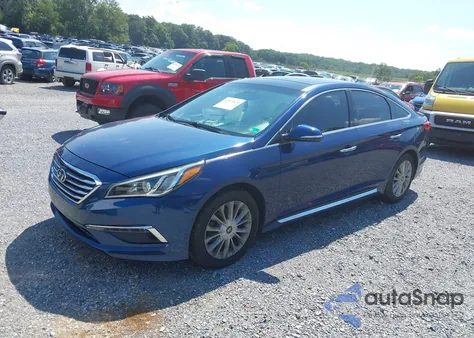 2015 Hyundai Sonata Limited z USA, uszkodzony, nr VIN 5NPE34AF0FH043109